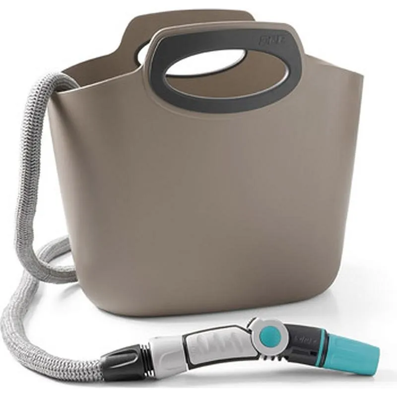 MANGUERA EXTENSIBLE AQUAPOP GRIS HASTA 30 M CON ACCESORIOS HOZELOCK 100-010-427