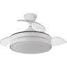 Compra VENTILADOR DE TECHO PALAS RETRACTIL MINI BLANCO PLAFON diametro40CM 35W SONEDAS 1371.2 al mejor precio