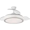 Compra VENTILADOR DE TECHO PALAS RETRACTIL BLANCO PLAFON diametro 50 CM, 35 W SONEDAS 1371.1 al mejor precio