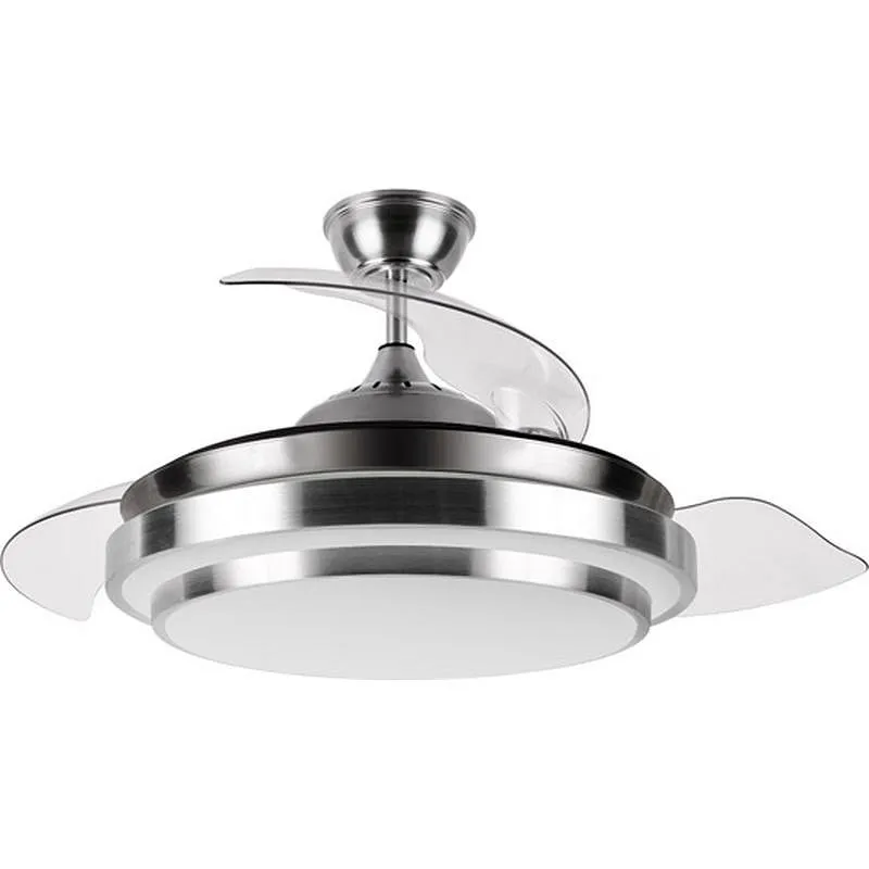 Compra VENTILADOR DE TECHO PALAS RETRACTIL ACERO PLAFON diametro50CM 35W SONEDAS 1387.1 al mejor precio