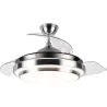 Compra VENTILADOR DE TECHO PALAS RETRACTIL ACERO PLAFON diametro50CM 35W SONEDAS 1387.1 al mejor precio