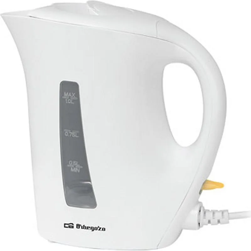Compra HERVIDOR DE AGUA 1000 W 1L ORBEGOZO KT4150 al mejor precio