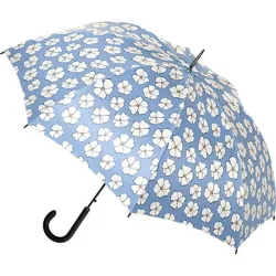 Compra PARAGUAS MUJER LARGO AUTOMATICO FLOR BLANCA SURTIDO CUATRO GOTAS 928 al mejor precio