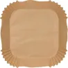 Compra BANDEJA PAPEL FREIDORA AIRE 100 UDS 16X16CM GARSACO 400091005 al mejor precio