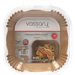 Compra BANDEJA PAPEL FREIDORA AIRE 100 UDS 16X16CM GARSACO 400091005 al mejor precio