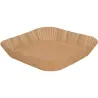 Compra BANDEJA PAPEL FREIDORA AIRE 100 UDS 20X20CM GARSACO 400091006 al mejor precio