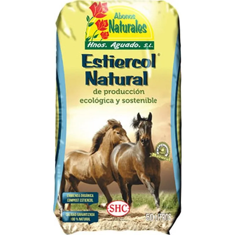 Compra ESTIERCOL DE CABALLO 50 L ABONOS NATURALES HNO 7010010208 al mejor precio