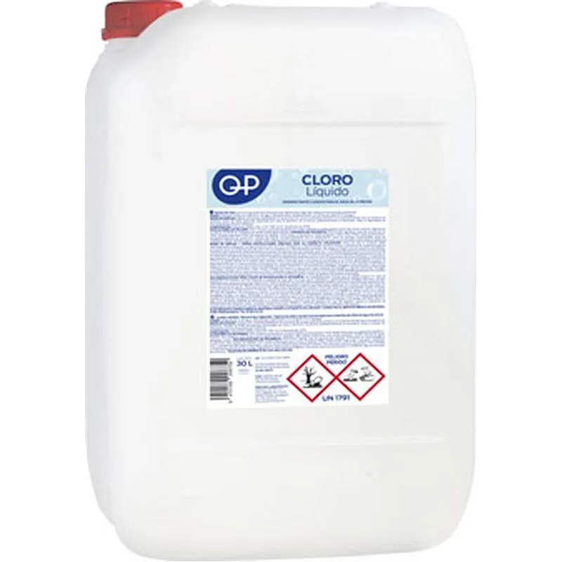 Compra CLORO LIQUIDO PARA PISCINAS 30 KG QUIMICAMP 281130 al mejor precio