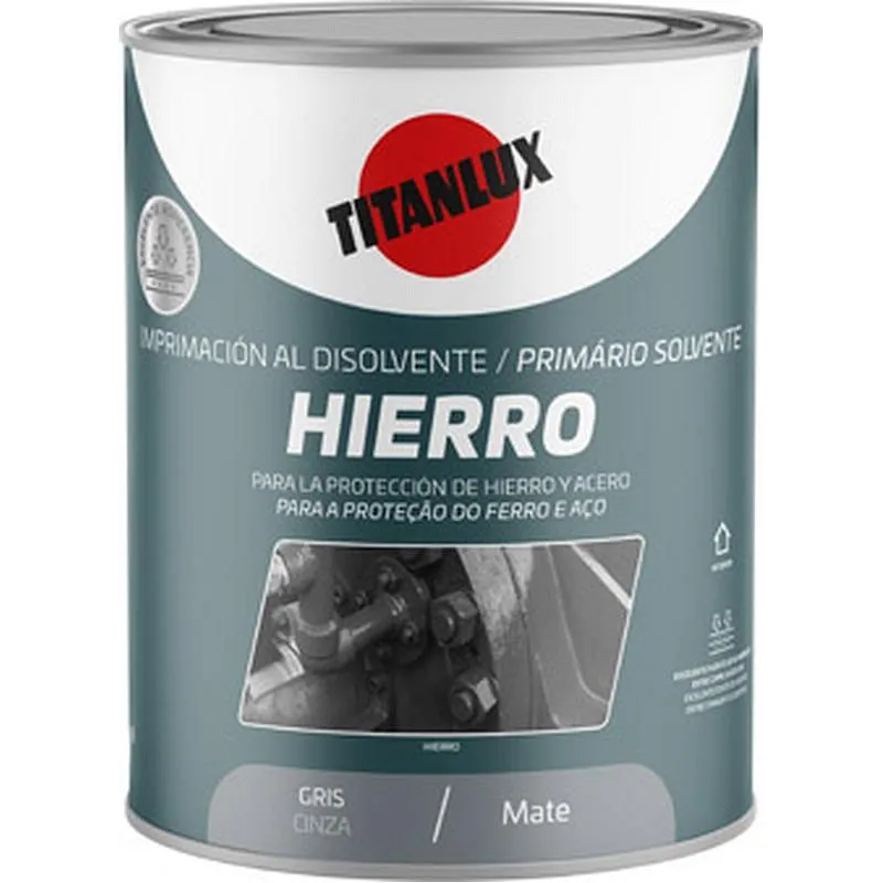 Compra IMPRIMACION SINTETICA PARA HIERRO 750 ML GRIS TITANLUX 5877191 al mejor precio