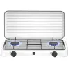 Compra COCINA CAMPING GAS CON TAPA 2 FUEGOS AMBIT 6002 al mejor precio