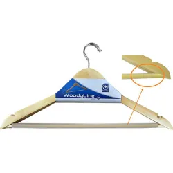 PERCHA MADERA CON BARRA...