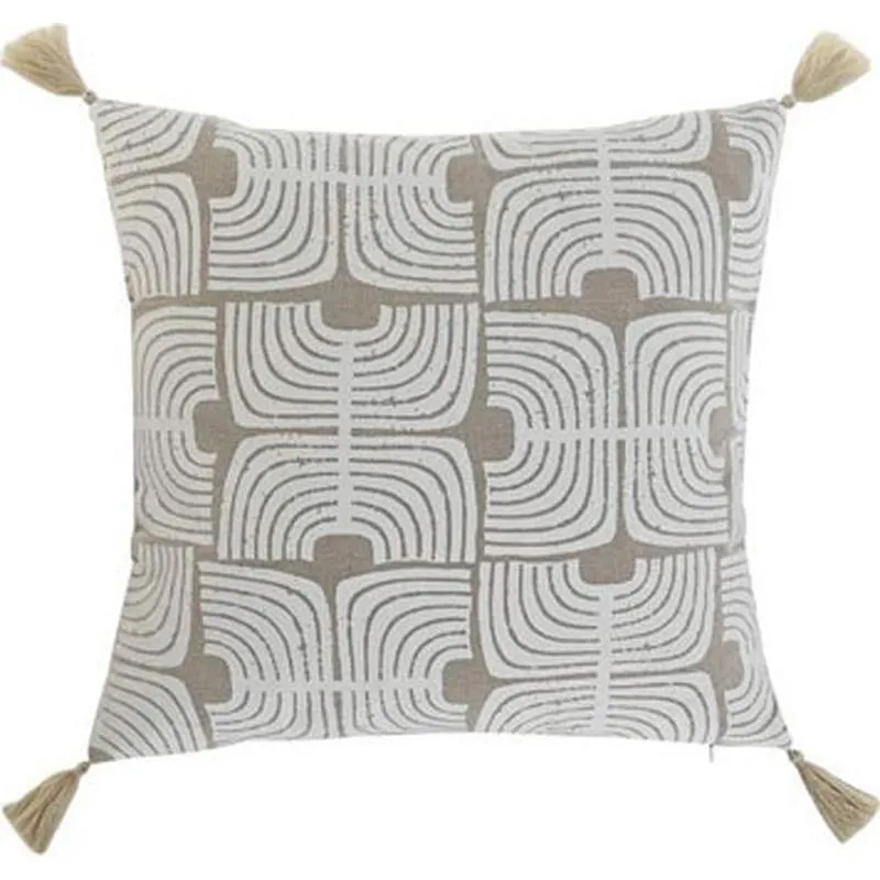 Compra COJIN ALGODON YUTE IMPRESO 45 X 45 CM ITEM TX-215784 al mejor precio