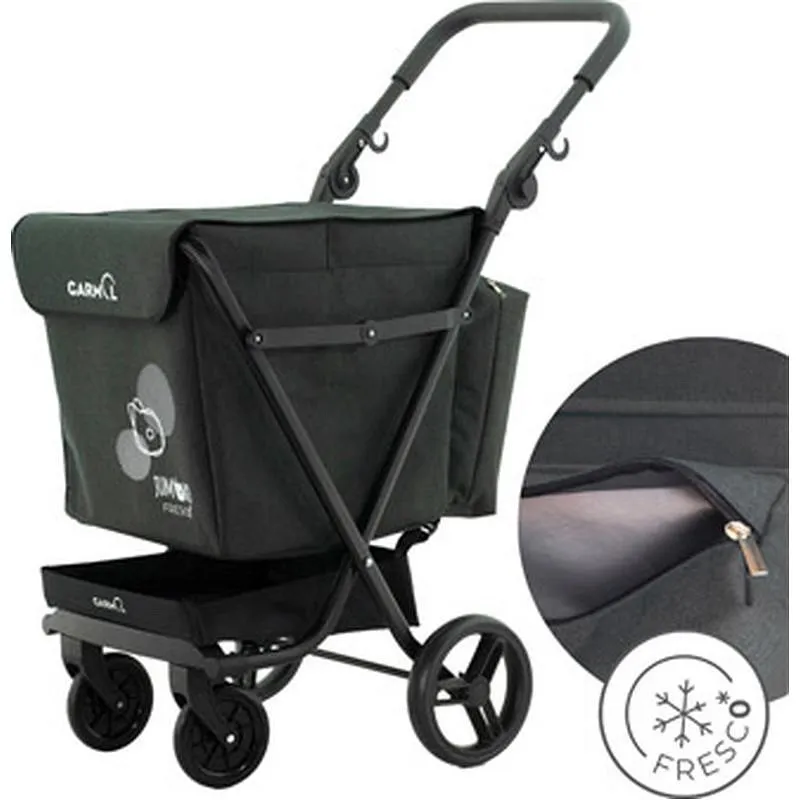 Compra CARRO COMPRA JUMBO FRESCO JASP MARINO 72+9L GARMOL JUMBO FRE JASP C-901 al mejor precio