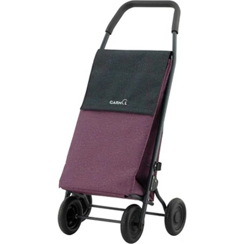 Compra CARRO COMPRA CROSS 4R 45 L DENIM BERENJENA NEGRO GARMOL CROSS4 DENIM C-889 al mejor precio