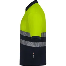 Compra POLO ALTA VISIBILIDAD CINTA SEGMENTADA NAVY / AMARILLO FLUOR TALLA S VELILLA 305533_61/20 al mejor precio