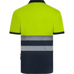 Compra POLO ALTA VISIBILIDAD CINTA SEGMENTADA NAVY / AMARILLO FLUOR TALLA L VELILLA 305533_61/20 al mejor precio