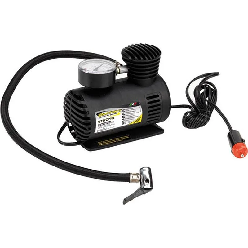 Compra COMPRESOR AIRE MINI CON MANOMETRO 12V 250PSI BOTTARI 24050 al mejor precio