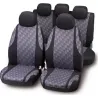 Compra FUNDA ASIENTO AUTO JAQUARD 9 PIEZAS ELASTICAS NEGRO/GRIS BOTTARI 10023 al mejor precio