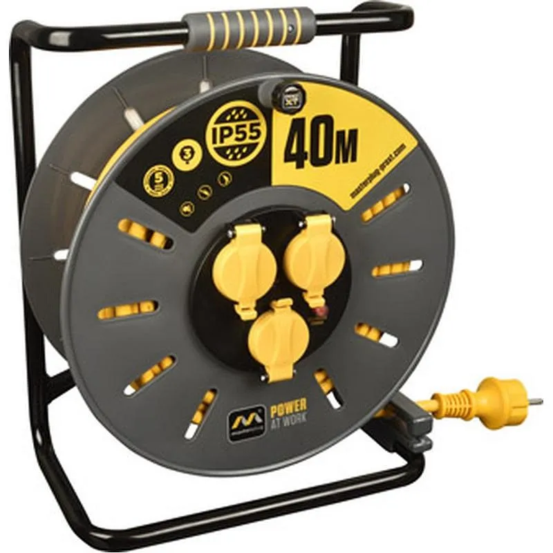 Compra ENROLLACABLE PROFESIONAL 40M 3G2,5MM IP55 HV07RN-F PRO-XT NARANJA LUCECO OXLE4016725RN3IP55L- al mejor precio