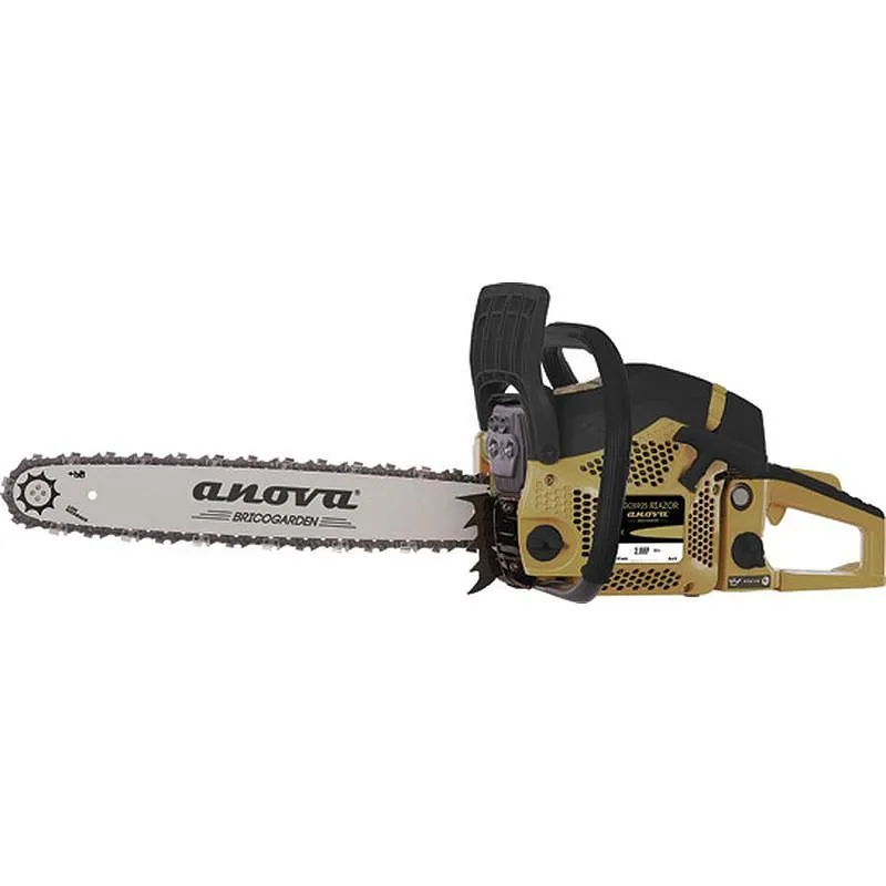 Compra MOTOSIERRA GASOLINA CORTE 50 MM 52 CC ANOVA BRICOGARDEN BGCS952 al mejor precio