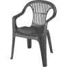 SILLON MONOBLOC APILABLE ANTRACITA GARDEN LIFE 8103ANT