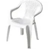 SILLON MONOBLOC APILABLE BLANCO GARDEN LIFE 8103