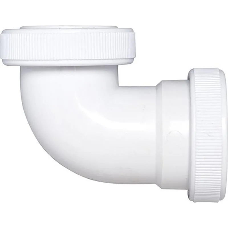 Compra ENLACE CODO MIXTO SIFON MACHO HEMBRA diametro 40 MM 1"½ CREARPLAST 070192 al mejor precio