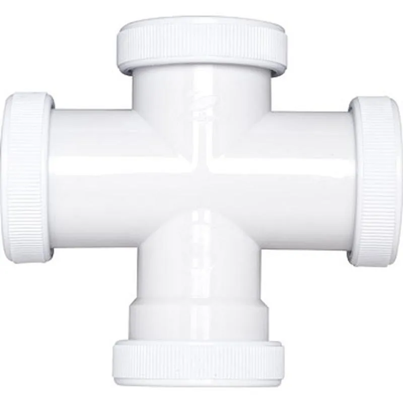 Compra ENLACE T SIFON DOS BOCAS diametro 40 MM 1"½ CREARPLAST 070174 al mejor precio