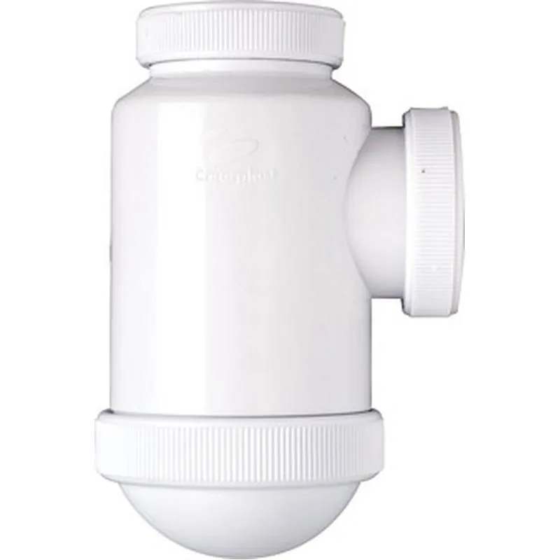 Compra SIFON REDUCIDO BOTELLA diametro 40 MM 1" 1/2" CREARPLAST 010302 al mejor precio