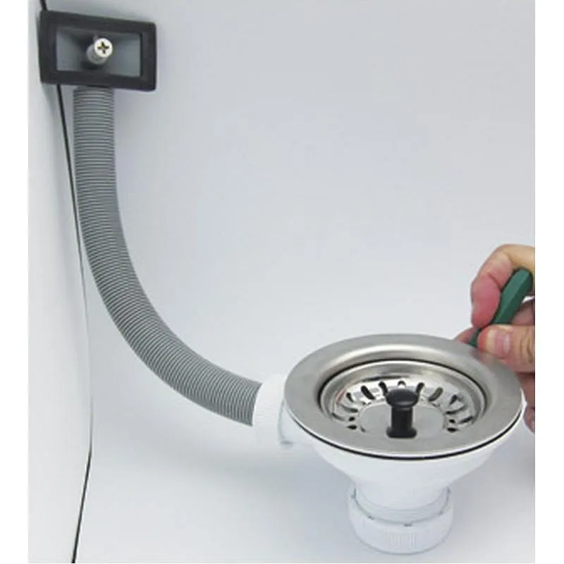 Compra VALVULA CESTA TAPON INOX diametro115 1" 1/2" CON REBOSADERO CREARPLAST 039224 al mejor precio