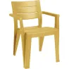 Compra SILLON RESINA APILABLE JULIE MOSTAZA KETER 260837 al mejor precio