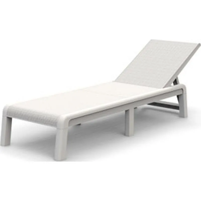 Compra TUMBONA RESINA MALLORCA BLANCO KETER 260547 al mejor precio