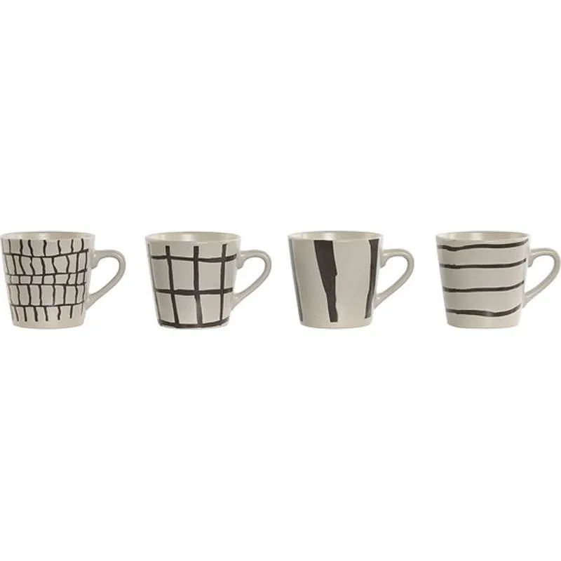Compra TAZA TE GRES DECORADO 19 CL SURTIDOS 10,5 X 8 X 7,5 CM ITEM PC-215126 al mejor precio