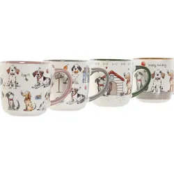 Compra MUG PORCELANA SURTIDO 38 CL PERRITOS 13 X 9 X 9,3 CM ITEM PC-216149 al mejor precio