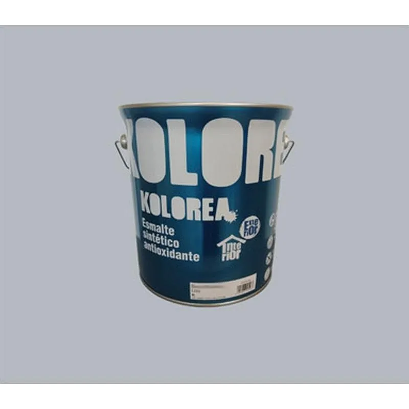 Compra ESMALTE SINTETICO ANTIOXIDO BRILLO 4L GRIS PERLA KOLOREA KESOX-015/06196 al mejor precio