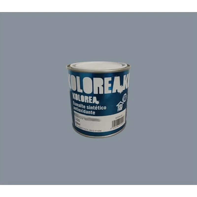 Compra ESMALTE SINTETICO ANTIOXIDO BRILLO 250 ML GRIS AZULADO KOLOREA KESOX-016/06201 al mejor precio