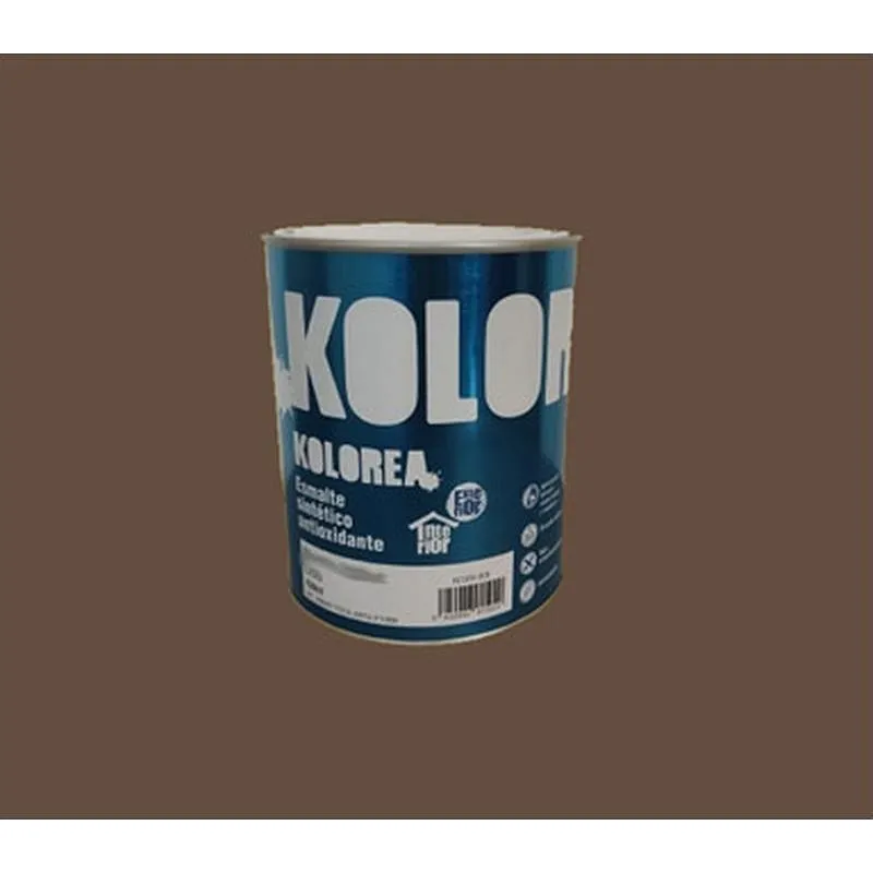 Compra ESMALTE SINTETICO ANTIOXIDO BRILLO 750 ML PARDO KOLOREA KESOX-038/06222 al mejor precio