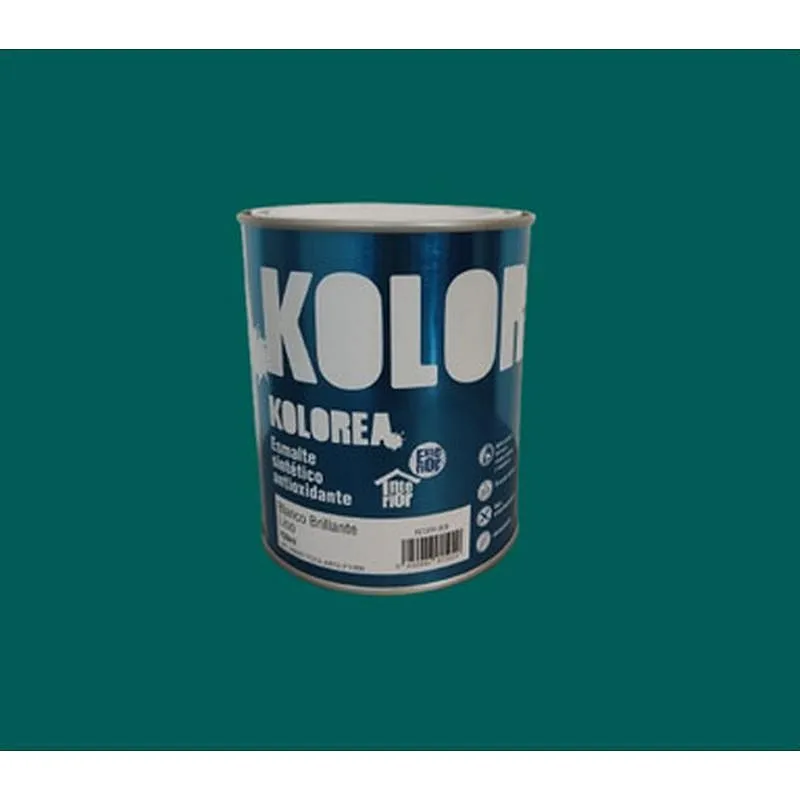 Compra ESMALTE SINTETICO ANTIOXIDO BRILLO 750 ML VERDE HIERBA KOLOREA KESOX-041/06226 al mejor precio