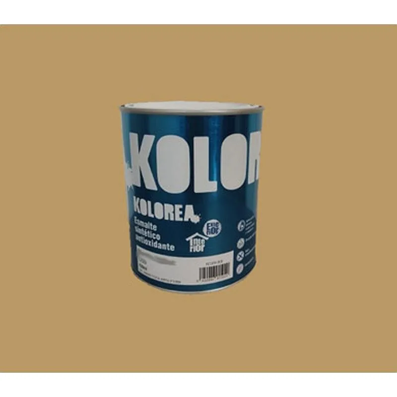 Compra ESMALTE SINTETICO ANTIOXIDO BRILLO 750 ML GAMUZA KOLOREA KESOX-050/06248 al mejor precio