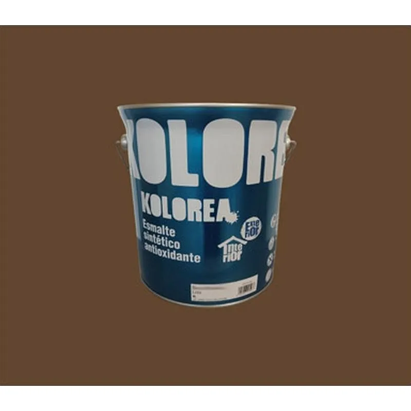 Compra ESMALTE SINTETICO ANTIOXIDO BRILLO 4L TABACO KOLOREA KESOX-054/06232 al mejor precio