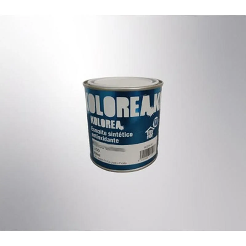 Compra ESMALTE SINTETICO ANTIOXIDO BRILLO 250 ML ALUMINIO RAL 9006 KOLOREA KESOX-061/06243 al mejor precio