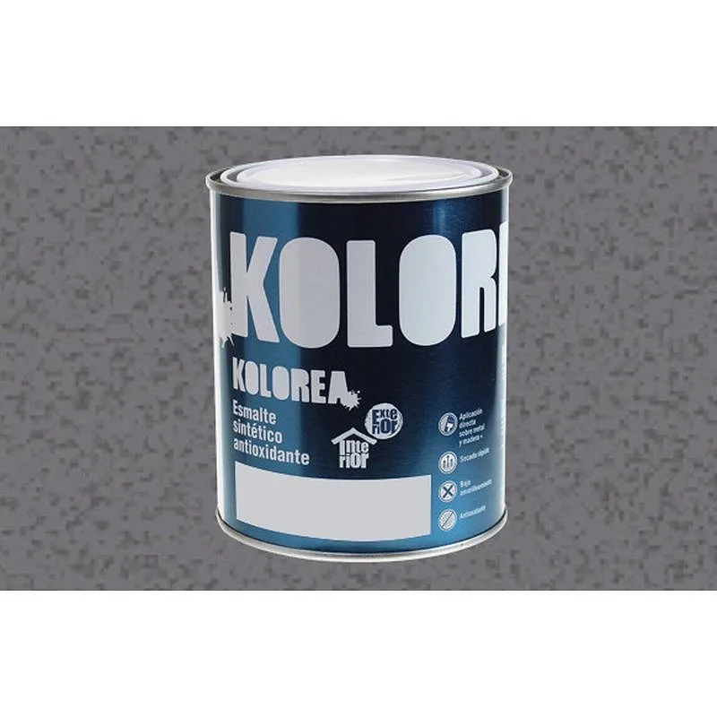 Compra ESMALTE SINTETICO ANTIOXIDO FORJA 750 ML GRIS KOLOREA KESOX-065/06254 al mejor precio