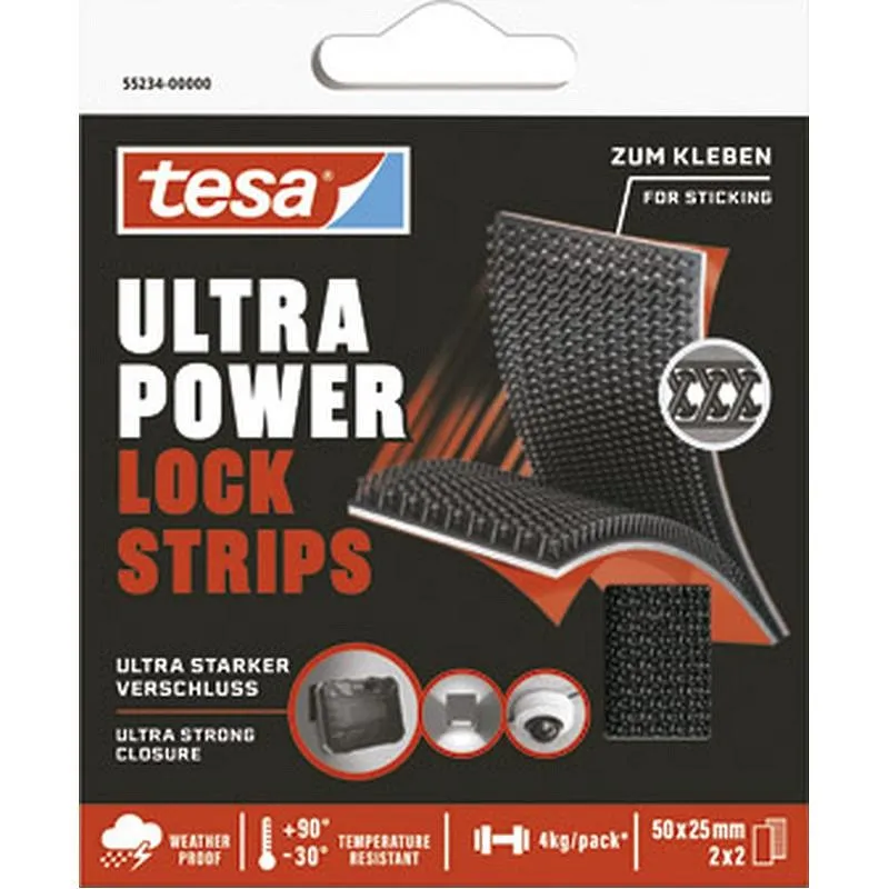 Compra TIRA UNION DESMONTABLE ULTRA POWER LOCK (4 UDS) 5 CM X 25 MM TESA TAPE 55234-00000-00 al mejor precio