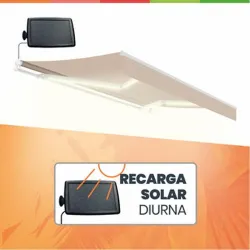 Compra TOLDO MANUAL ALUMINIO SOLAR LED 4 X 2,5 M BEIGE ARENA OKORU BTM43W020 al mejor precio