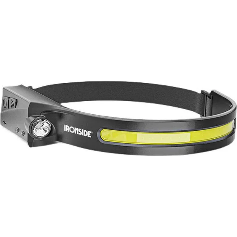 Compra LINTERNA FRONTAL LED RECARGABLE 350LM LINTERNA FRONTAL LED RECARGABLE 350LM COB 15 IRONSIDE 400053 al mejor precio