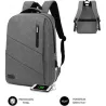 Compra MOCHILA PARA PORTATIL CITY 15,6" GRIS SUBBLIM SUB-BP-2BL2000 al mejor precio
