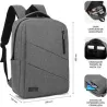 Compra MOCHILA PARA PORTATIL CITY 15,6" GRIS SUBBLIM SUB-BP-2BL2000 al mejor precio