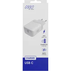 Compra CARGADOR TIPO C PD 20W BLANCO MYWAY MWACC0005 al mejor precio