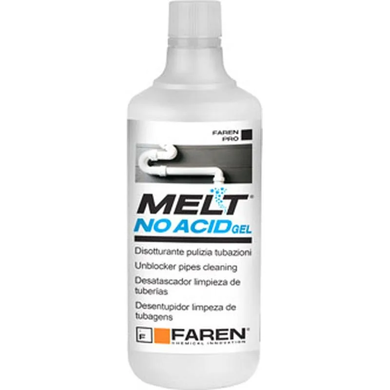Compra DESATASCADOR HIGIENIZANTE BIODEGRADABLE MELT NO ACID GEL 1L FAREN 3MB001SPPT al mejor precio