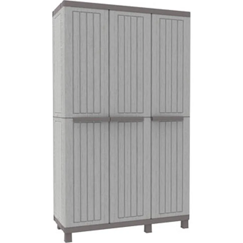 Compra ARMARIO RESINA 3 PUERTAS C-WOOD 103X39X170CM TERRY 1002720 al mejor precio